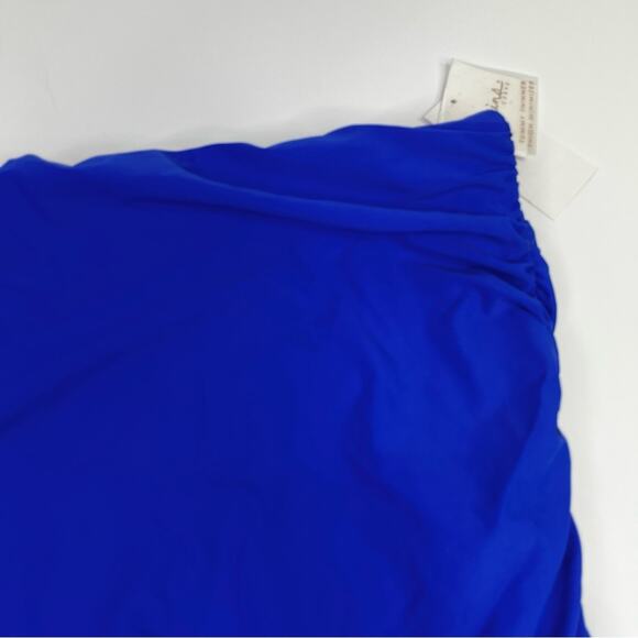 Raisins Curve Ruffled Tummy Control Swim skirt blue - 24W - Picture 3 of 13